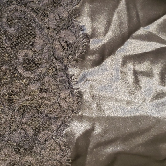 Vintage Satin and Lace Skirt Slip Small - Picture 9 of 11
